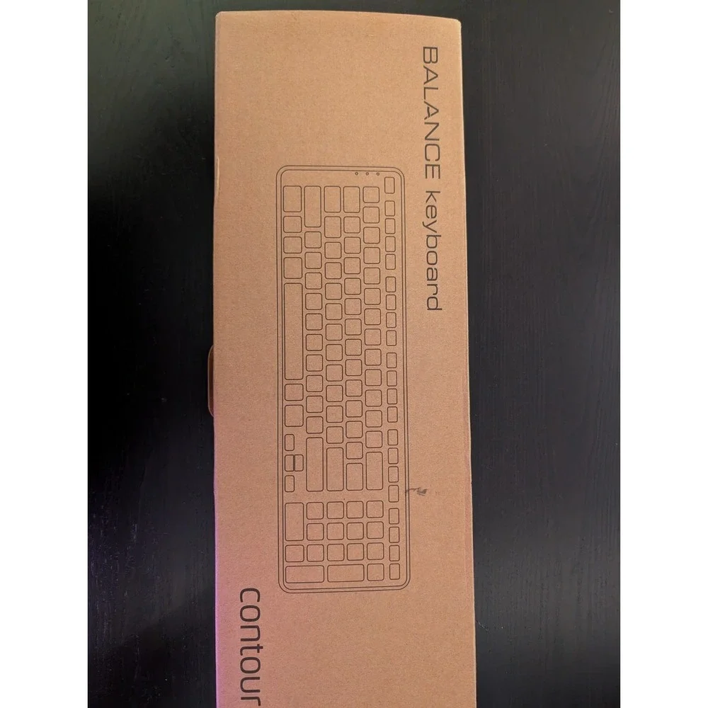 Contour Design Contour Balance Wireless Keyboard Black (BALANCE) BALANCE-US